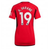 Manchester United Raphael Varane #19 Hemmatröja Kvinnor 2023-24 Korta ärmar